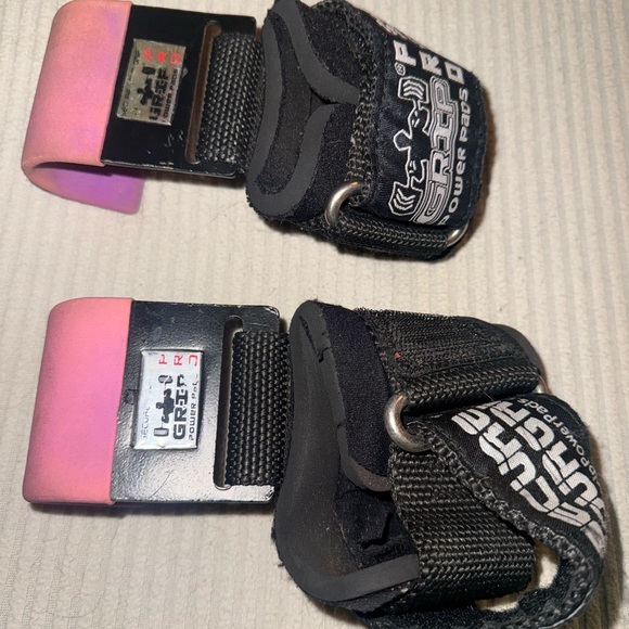 Other - Pink and Black Lifting Straps